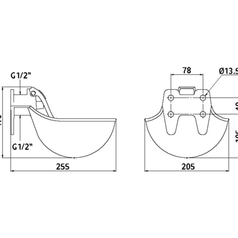 KERBL - Bol à eau fonte