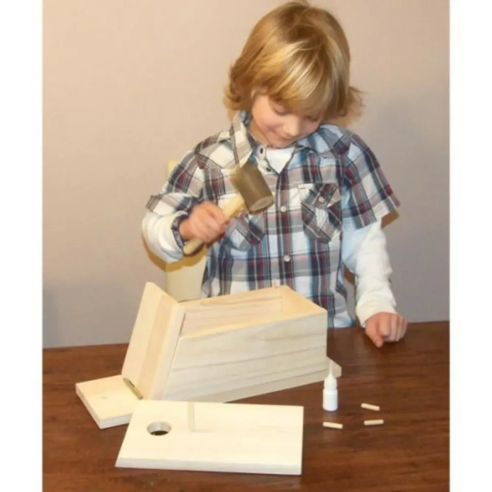 KERBL - Kerbl nichoir - kit a monter soi-meme pour oiseaux - 36x12x14cm