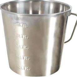 KERBL - Seau 12,3 l acier inoxydable 29377