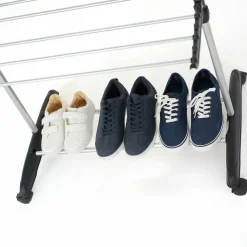 KITCHEN MOVE - Etendoir à linge ultima noir acier 18m