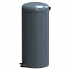 KITCHEN MOVE - Poubelle de cuisine à pédale urban gris acier inoxydable 30 l