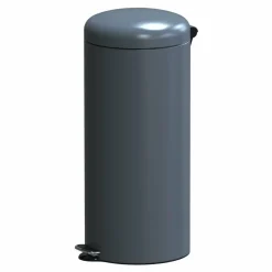 KITCHEN MOVE - Poubelle de cuisine à pédale urban gris acier inoxydable 30 l