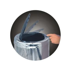 Kitchen move poubelle 50l inox - bat-50lhj as