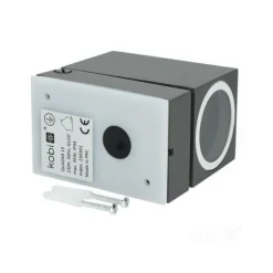 KOBI - Applique murale orientable extérieur anthracite 165mm design pour ampoule gu10