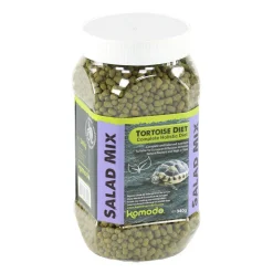 KOMODO - Granulés mix de salade pour tortues de terre : 340gr