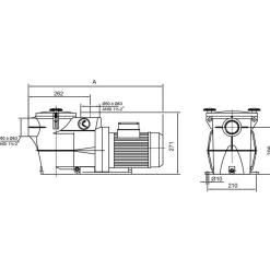 Kripsol pompe de filtration 25,7m3/h tri ie3 - ks200t