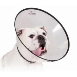 KVP - Collier de protection isabelino pour chiens saf-t-clear (38-63 cm)