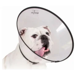 KVP - Collier de protection isabelino pour chiens saf-t-clear transparent (30-53 cm)