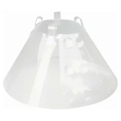 KVP - Collier de protection isabelino pour chiens quick fit transparent (39-48 cm)