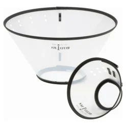 KVP - Collier de protection isabelino pour chiens saf-t-clear transparent (25-38 cm)