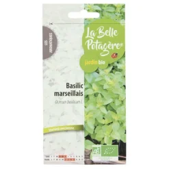 LA BELLE POTAGÈRE - Graines à semer - basilic marseillais - 0,5 g