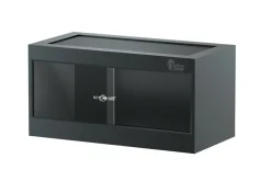 LA FERME TROPICALE - Terrarium en pvc à assembler 90 x 45 x 45 cm - pour reptiles (lézards, tortues, serpents), amphibiens et invertébrés