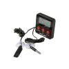 LA FERME TROPICALE - Thermomètre hygromètre digital avec sonde - contrôle des températures du terrarium destiné aux reptiles (lézards, serpents, tort