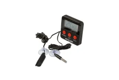LA FERME TROPICALE - Thermomètre hygromètre digital avec sonde - contrôle des températures du terrarium destiné aux reptiles (lézards, serpents, tort