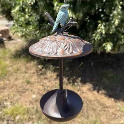 LA GRANDE PRAIRIE - Mangeoire oiseau à suspendre 15x15x46cm