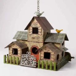 LA GRANDE PRAIRIE - Nichoir enchanté à suspendre 33x18x72cm