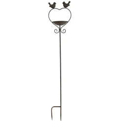 LA GRANDE PRAIRIE - Tuteur oiseaux à planter avec mangeoire 19 x 100 cm