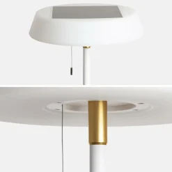 Lampadaire extérieur solaire led h150cm alex