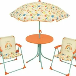 LANA DECO - Ensemble table + chaises fun house fruity's ø 46 cm enfant