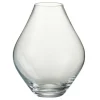 LANA DECO - Vase design en verre "abby" 24cm transparent