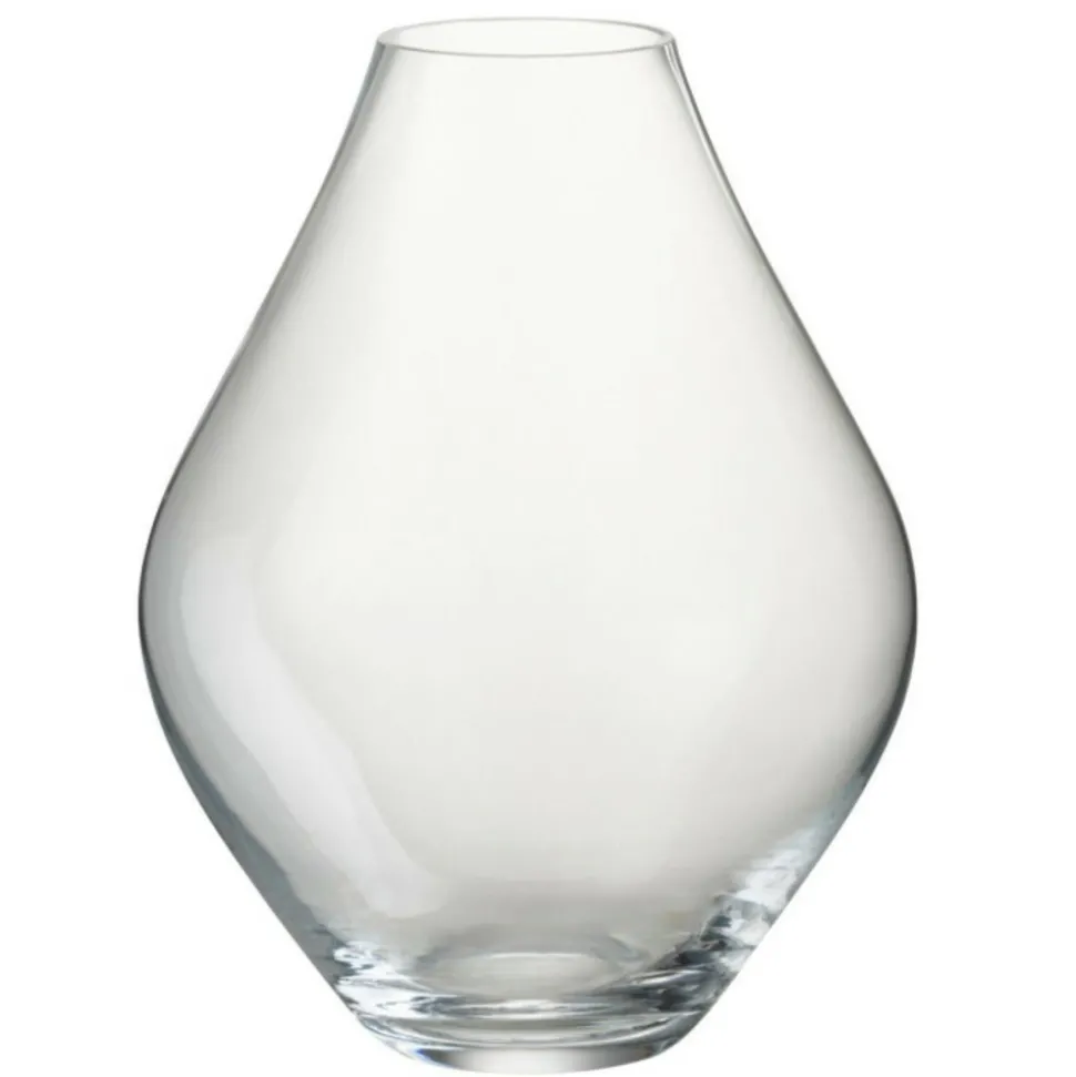 LANA DECO - Vase design en verre "cleo" 28cm transparent