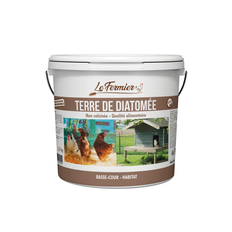 LE FERMIER - Poudre terre de diatomée 2,5 kg
