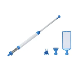 LIFE - Balai bleu et blanc utilisation manuel spa et petite piscine