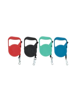 LIFETIME - Laisse rétractable pour chien 3 m couleurs assorties à vie