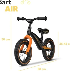 LIONELO - Draisienne bart air sporty noir