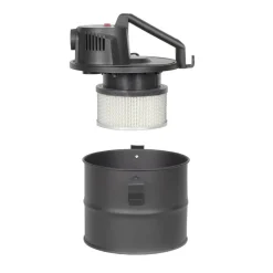 LIVOO - Aspirateur à cendres doh139 livoo 600w, cheminée, poêle à bois ou barbecue,cuve en métal 4l, noir