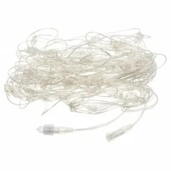 LOTTI - Filet lumineux raccordable 64 led blanc chaud professionnelle 2mxh1m 24v lotti