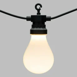LOTTI - Guirlande guinguette design 10 ampoules goutte 5,5m prolongeable lotti