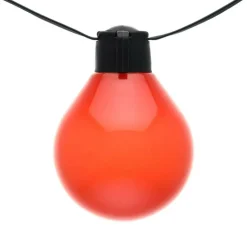 LOTTI - Guirlande guinguette multicolore câble illuminé 25 globes g50 10m lotti