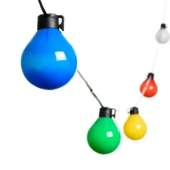 LOTTI - Guirlande guinguette multicolore câble illuminé 25 globes g50 10m lotti