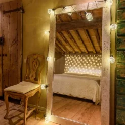 LOTTI - Guirlande style guinguette vintage 5m 10 globes g80 fil lumineux micro led blanc chaud 31v lotti