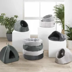 LOVE STORY - Love story - niche sweet - couchage animaux avec jouet 35x38x26 cm