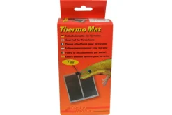 LUCKY REPTILE - Tapis chauffant 7w pour terrarium - thermo mat 12 x 28 cm - chauffage pour reptiles (lézards, serpents), amphibiens et invertébr