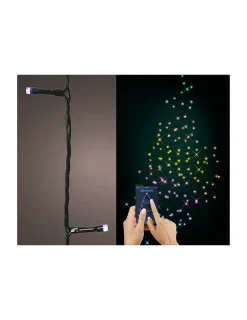 LUMINEO - Guirlande led danzante bluetooth multicolore 9,9m 50l.