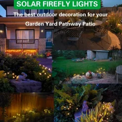 LUMISKY - Lot de 18 torches solaires 180 boules lyra noir plastique h70cm