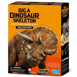 4M - Coffret découverte de la science - déterre ton triceratops