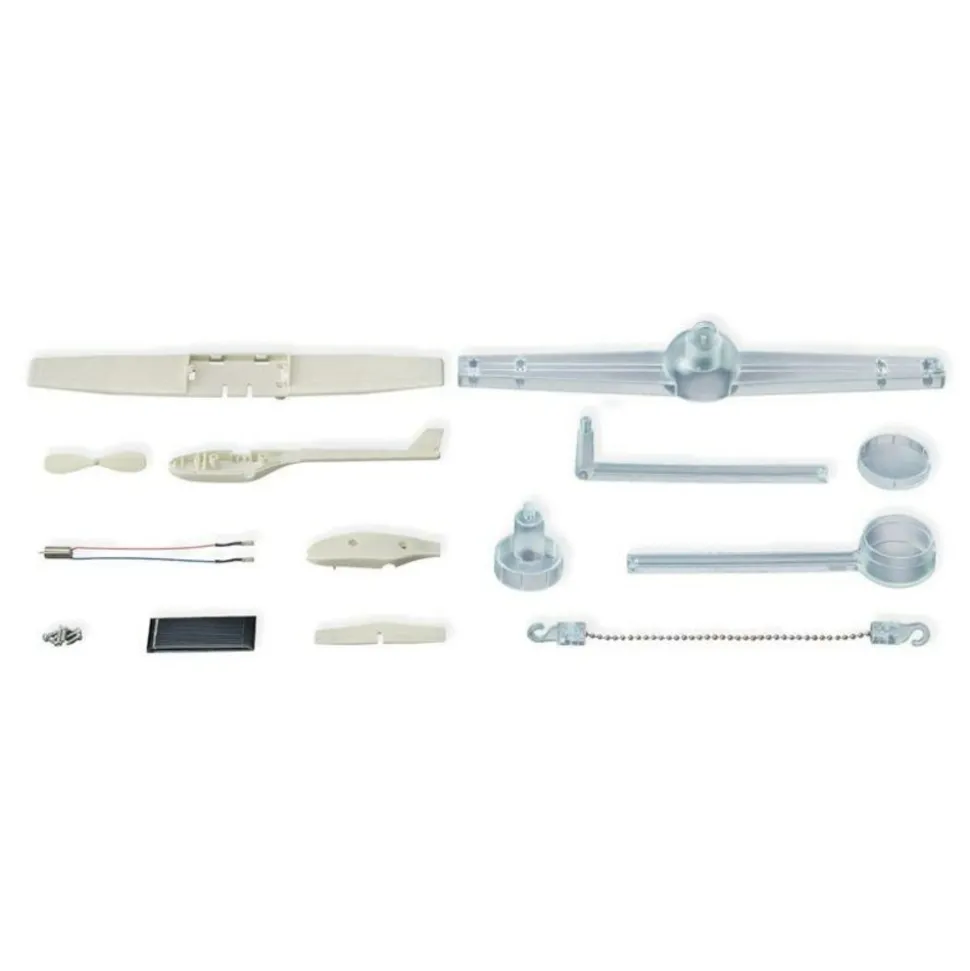 4M - Coffret découverte de la science - mobile avion solaire