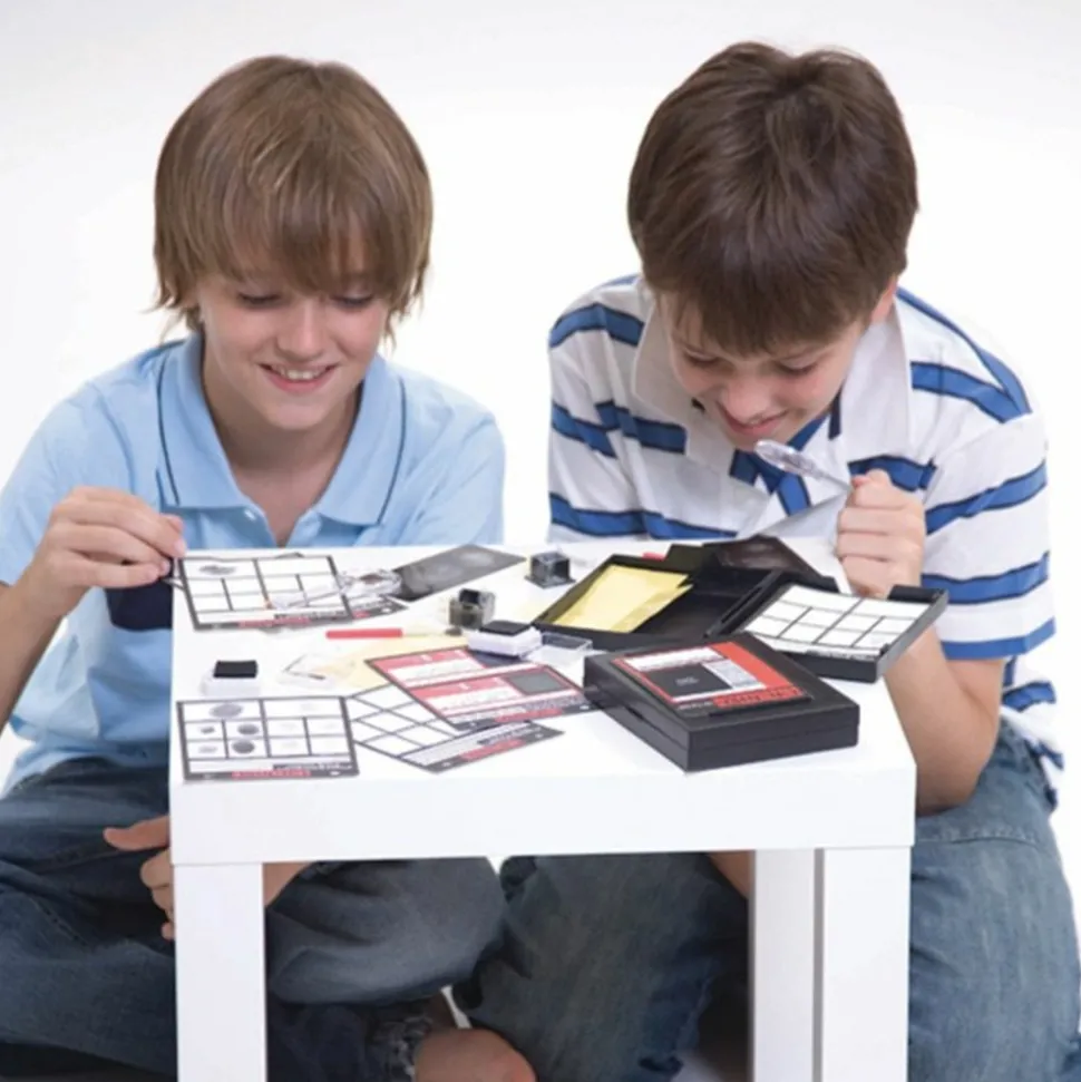 4M - Coffret découverte de la police scientifique - empreintes digitales - kit