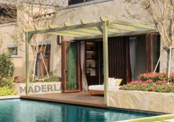 MADERLAND - Pergola en bois adossée - modèle narbonne - 420 x 300 cm