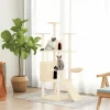 MAISON EXCLUSIVE - Arbre à chat avec griffoirs en sisal crème 154 cm
