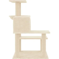 MAISON EXCLUSIVE - Arbre à chat avec griffoirs en sisal crème 82,5 cm