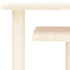 MAISON EXCLUSIVE - Arbres à chat avec plates-formes crème 62,5 cm