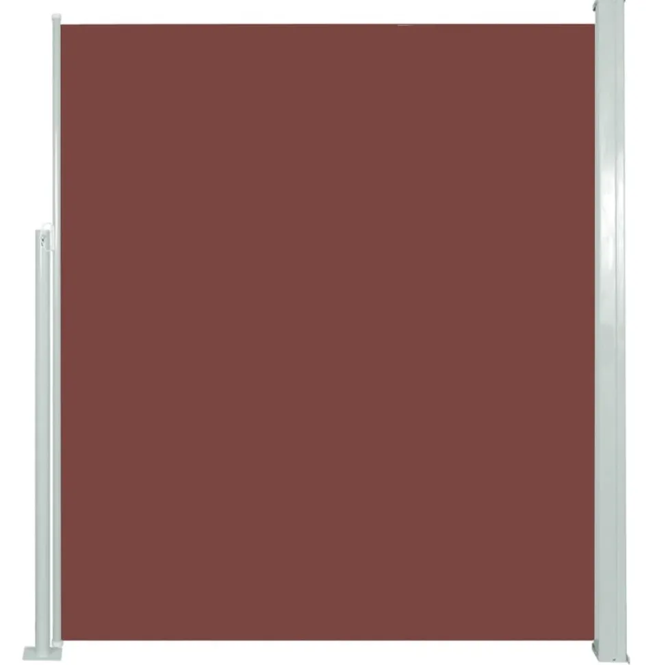 MAISON EXCLUSIVE - Auvent latéral rétractable de patio 160x300 cm marron