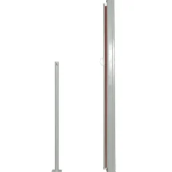 MAISON EXCLUSIVE - Auvent latéral rétractable de patio 160x300 cm marron