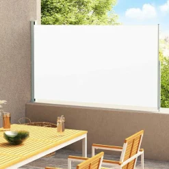 MAISON EXCLUSIVE - Auvent latéral rétractable de patio 180x300 cm crème