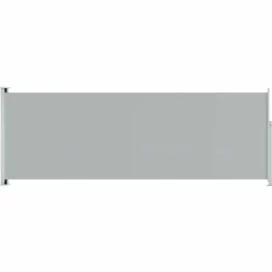 MAISON EXCLUSIVE - Auvent latéral rétractable de patio 220x600 cm gris